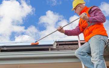 Hagnaby soft wash roof cleaning